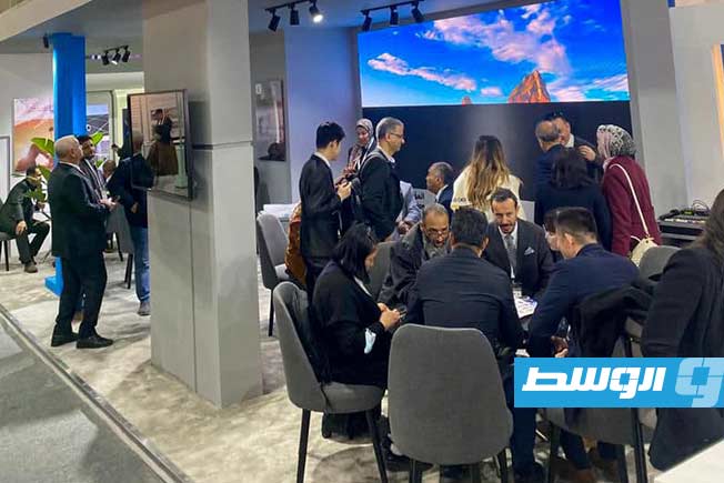 جانب من مشاركة مؤسسة النفط في فعاليات معرض ومؤتمر مصر الدولي للطاقة «إيجبس 2025»، الإثنين 17 فبراير 2025 (صفحة المؤسسة على فيسبوك)