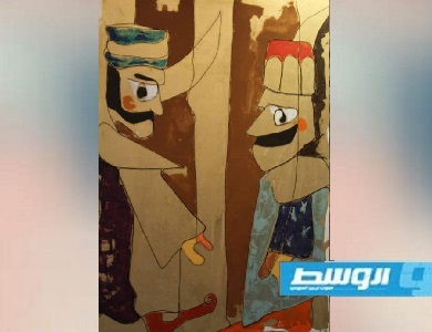 نجلاء الشفتري فنانة تحمل مدينتها في داخلها