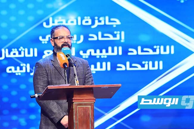 الحفل السنوي لجائزة ليبيا الذهبية في دورتها الرابعة، الجمعة 12 ديسمبر 2025. (تصوير - محمود دردور، بوابة الوسط)