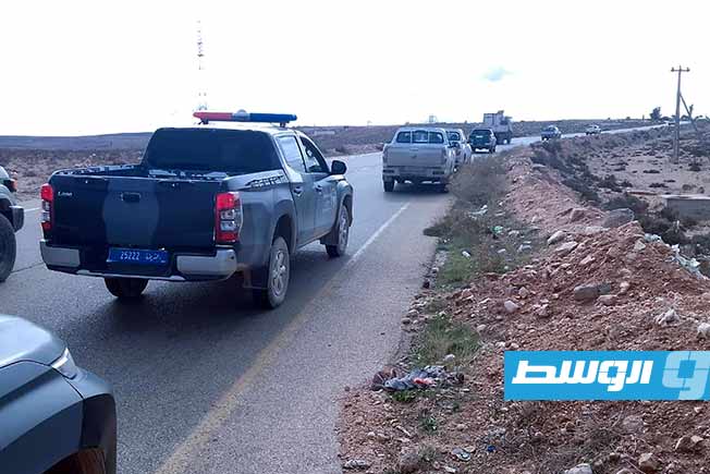 من أعمال إزالة التعديات على مسارات النهر الصناعي بمنطقة العربان، 21 ديسمبر 2025. (إنفاذ القانون)