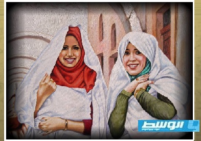 الفنان صلاح الشاردة وبورتريهاته المميزة