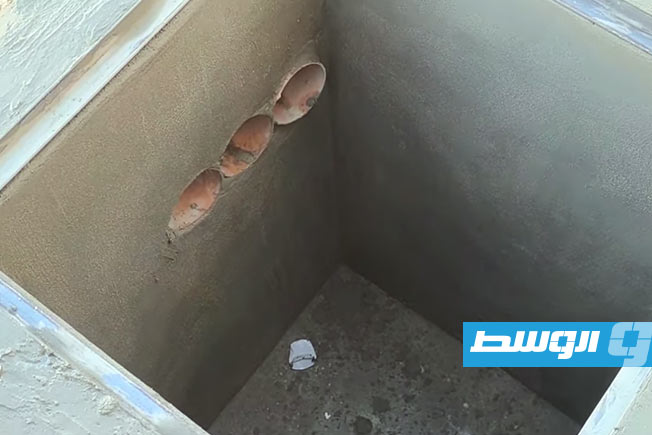 من أعمال تجهيز محطة الشواطئ بزليتن، 16 مارس 2025. (شركة الكهرباء)