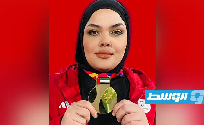 بطلة رمي القرص رتاج السايح (فيسبوك)