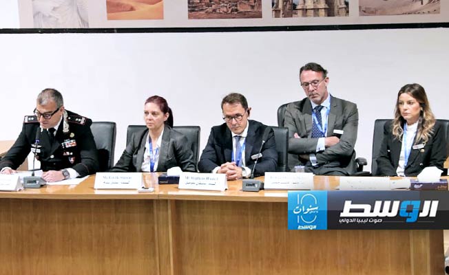 مؤتمر حماية التراث الليبي في طرابلس، الأحد 12 مايو 2024. (الإنترنت)