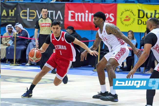 مباراة الاتحاد ومنتخب الإمارات ببطولة دبي الدولية لكرة السلة السبت 25 يناير 2026 (فيسبوك)