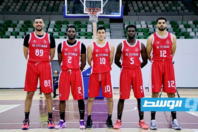 الأهلي طرابلس يفوز على الاتحاد في قمة كأس ليبيا لكرة السلة بنتيجة 117-63، الثلاثاء 25 مارس 2025. (تصوير - محمود دردور، بوابة الوسط)