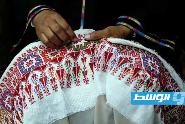 صناعة التطريز جزء رئيسي من التراث الثقافي الفلسطيني. (فلسطيننا)