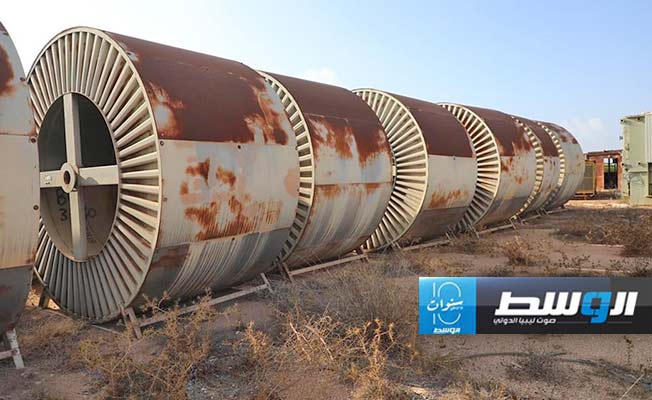 وزير الكهرباء بالحكومة المكلفة من مجلس النواب يتفقد مشروعات الجهد الفائق، السبت 13 يوليو 2024 (صفحة الحكومة على فيسبوك)