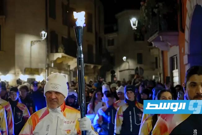 من حفل ختام الألعاب الأولمبية الشتوية ميلانو- كورتينا، 22 فبراير 2026. (بي إن سبورت)