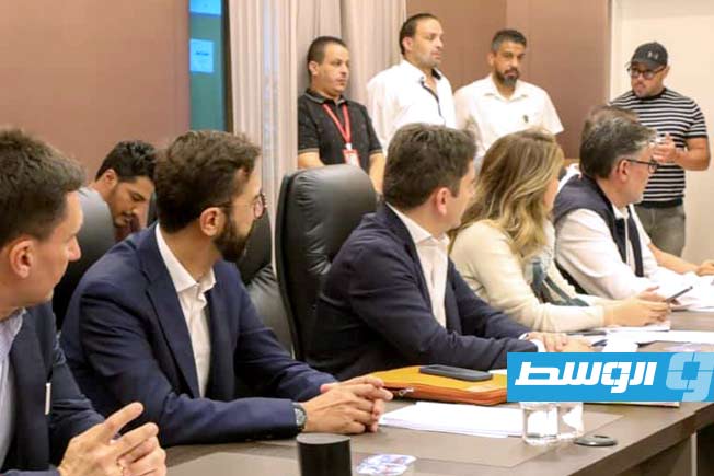 من زيارة وفد إيطالي متخصص في تقييم وتجهيز المستشفيات إلى مركز بنغازي الطبي، الإثنين 22 سبتمبر 2025 (صفحة المركز على فيسبوك)
