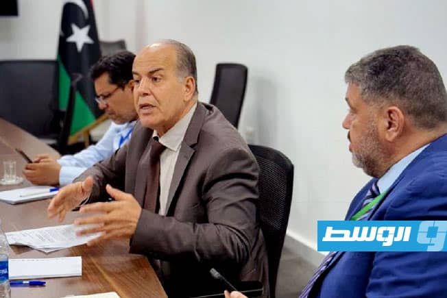 اجتماع لجنة دراسة تكاليف تشغيل محطات الكهرباء، 6 أكتوبر 2025. (مؤسسة النفط)