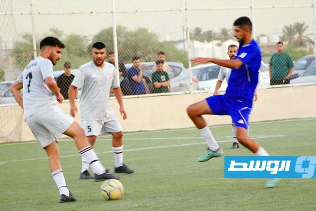 الصخرة يعتلي عرش دوري الكرة المصغرة بتتويج مستحق. (تصور - محمد قجام)