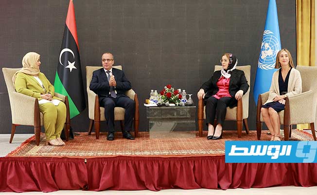 اللافي يطالب الليبيات بتقديم مقترحاتهن لإنجاح مشروع المصالحة الوطنية