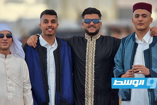 الشباب المشاركون في التجمع، 31 مارس 2025. (تصوير: ماهر الغرياني)