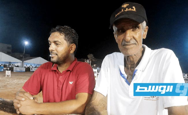 خبير السدود كمال أبوالسعود في الملعب. (خاص - بوابة الوسط)