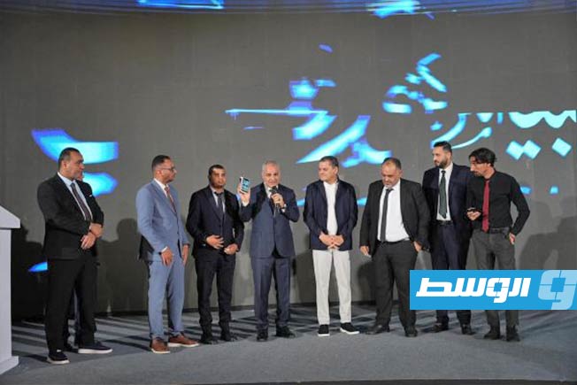 من افتتاح معرض ليبيا الدولي للدفع الإلكتروني والتحول الرقمي «إيبيكس 2026»، الثلاثاء 16 يونيو 2026 (حكومة الوحدة الوطنية الموقتة)