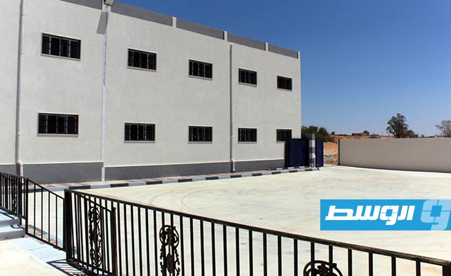 مدرسة المروج للتعليم الأساسي في الزنتان عقب تسليمها إلى مراقبة البلدية. (الصفحة الرسمية للمراقبة)