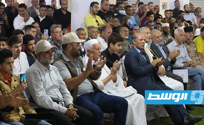 من اجتماع الدبيبة مع أهالي منطقة السراج، 12 نوفمبر 2022. (حكومة الوحدة)