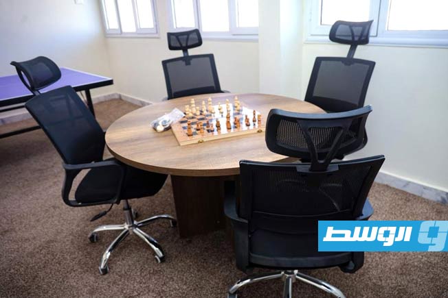 افتتاح بيت الطالبات بجامعة وادي الشاطئ، الأحد 21 ديسمبر 2025. (الحكومة المكلفة من مجلس النواب)