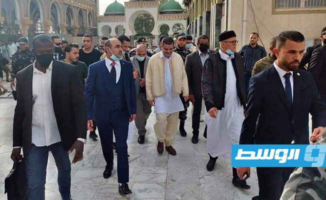 جولة الدبيبة في عدد من المناطق بمدينة زليتن. (الإنترنت)