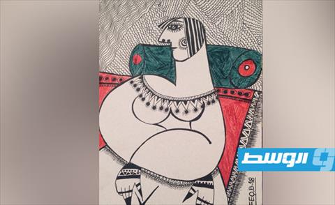 توفيق العويب مبدع كرّم المرأة