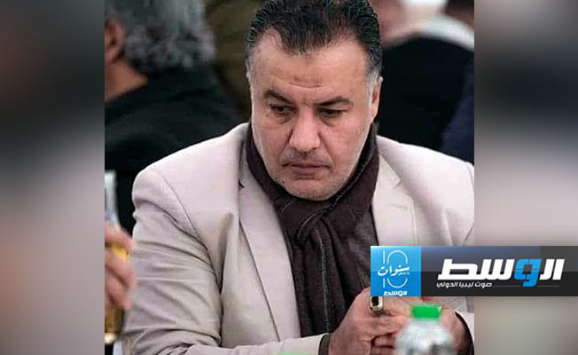 المدير العام لإذاعة ليبيا الوطنية المسموعة، الإعلامي أحمد المقصبي. (إذاعة ليبيا الوطنية)