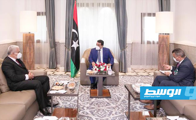 المنفي يشيد بالدعم الجزائري المتواصل لقضايا ليبيا
