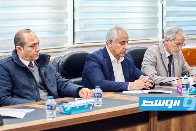 اجتماع قادربوه مع لجنة مكافحة الفساد بالمجلس الأعلى للدولة، الأحد 28 ديسمبر 2025. (هيئة الرقابة الإدارية)
