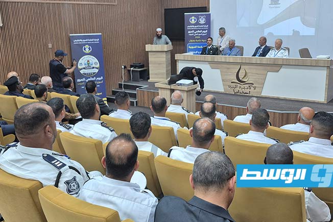 ندوة حول السلامة المرورية في أجدابيا، 5 مايو 2026. (تصوير: صلاح ناصف)