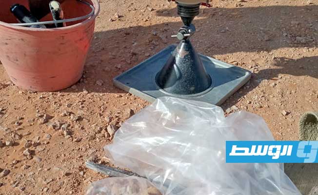 أعمال تنفيذ طريق بمدينة الحرابة الجديدة ، 20 أكتوبر 2023 (جهاز تنفيذ مشروعات المواصلات)