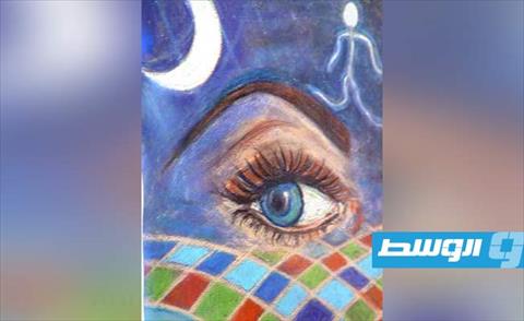 بسمة أحتاش.. فنانة مأخوذة بالألوان