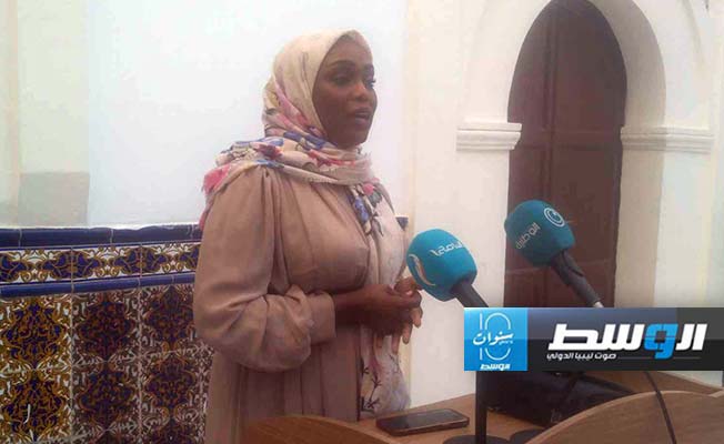 فيحاء العاقب مقدمة الملتقى. (بوابة الوسط)