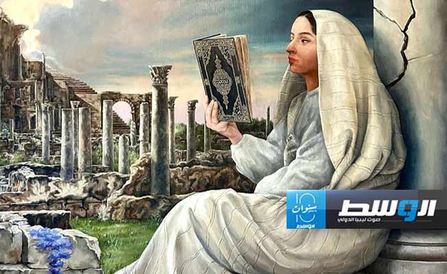 معرض تحت عنوان «بنت ليبية» للفنانة هاجر ضياف ببيت اسكندر.