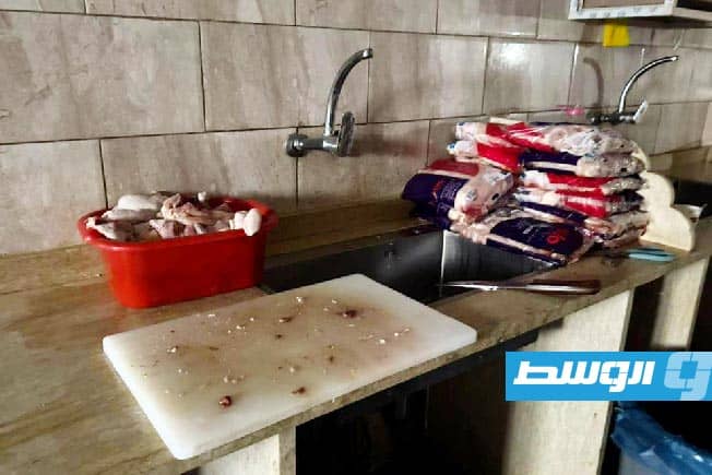غلق مطعم في الزنتان، 13 أكتوبر 2025. (مركز الرقابة على الأغذية)