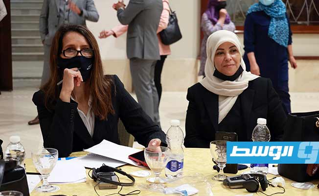 فعاليات اختتام ملتقى عداد وتبني الخطة الوطنية لتطبيق قرار مجلس الأمن بشان المرأة. (المجلس الرئاسي)