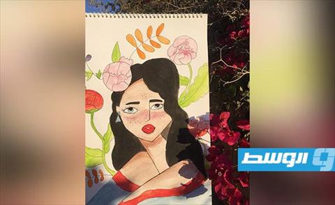 التشكيلية فاطمة موسى علي وإبداع رسم الصمت