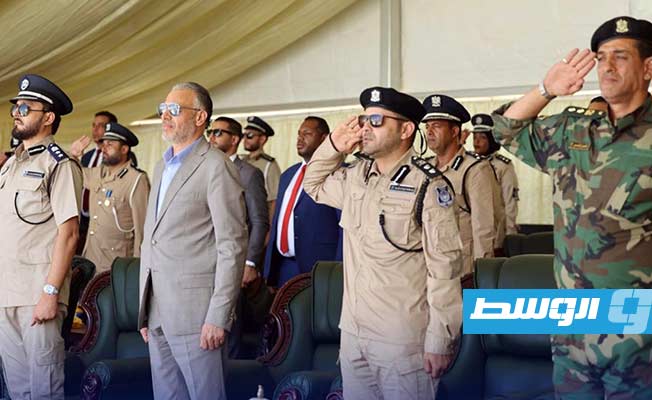 تخريج الدفعة الأولى لصالح جهاز مكافحة الهجرة ‏غير الشرعية. 19 يونيو 2022. (وزارة الداخلية)