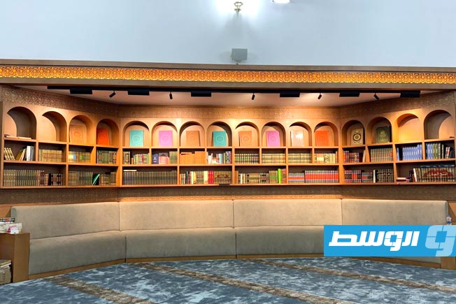 افتتاح مسجد القلم في مدينة مصراتة، 7 مارس 2025. (المكتب الإعلامي لرئيس حكومة الوحدة)
