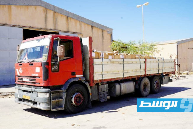 توزيع الدفعة الخامسة من الكتاب المدرسي، 16 سبتمبر 2025. (التعليم)