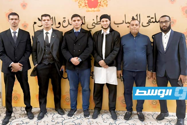 بعض حضور ملتقى الشباب الوطني للوحدة والسلام في طرابلس، 4 ديسمبر 2025 (الإنترنت)