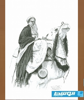 الفنان صلاح الشاردة وبورتريهاته المميزة