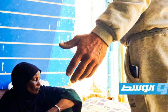 صورة للمصور سعد أمين فى مدينة درنة (فيسبوك)