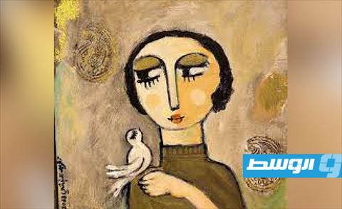 الفنانة تغريد البقشي عاشقة اللون الأبيض