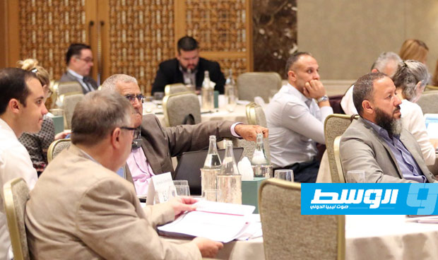 جانب من منتدى الحكم المحلي في ليبيا المنعقد بتونس. (صفحة حكومة الوفاق على فيسبوك).