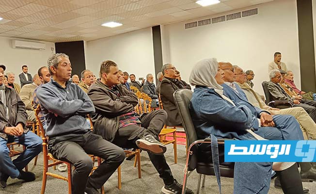 جانب من الحضور. (بوابة الوسط)