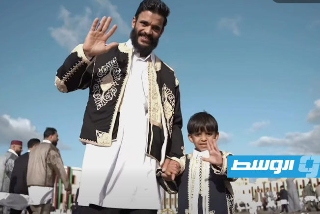 «الهيئة الليبية للتراث والحياة البرية» توثق تجمع بنغازي للزي الوطني في عيد الفطر المبارك. (فيسبوك)