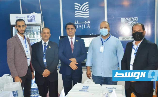 جانب من معرض الغذاء الدولي الأول في تاجوراء. (وزارة الاقتصاد بحكومة الوحدة الوطنية)