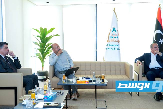 فريق طبي أردني في مستشفى بن سينا بسرت، الخميس 9 أكتوبر 2025 (فيسبوك)