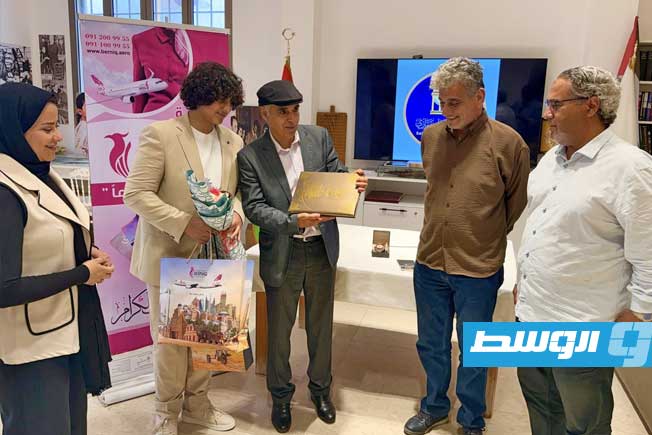 احتفالية ثقافية في بنغازي لتكريم موهبة «ذا فويس كيدز» زياد السحاتي. (فيسبوك)