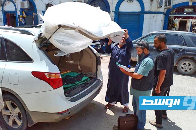 حصر الأضرار الناتجة عن اشتباكات طرابلس، 16 مايو 2025 (جهاز المباحث الجنائية)